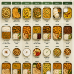 7-day high protein Indian meal plan for women with paneer, dal, chana and curd
